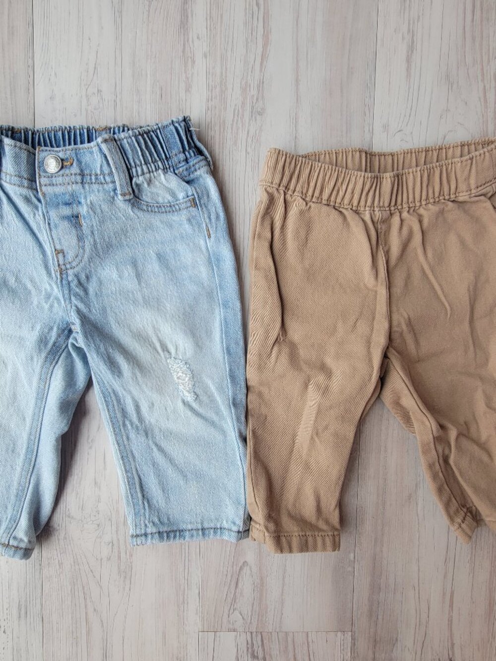 Old Navy Baby Khakis and Distressed Jeans 6-12 months